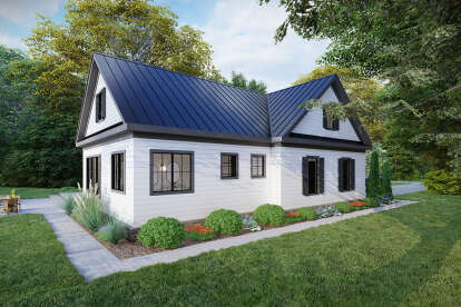 Cottage House Plan #8687-00014 Elevation Photo