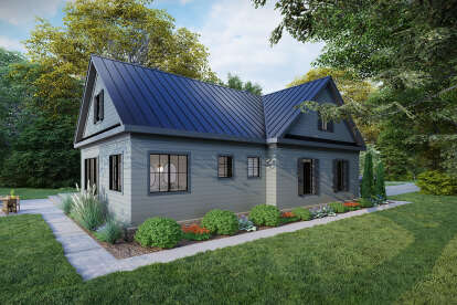 Cottage House Plan #8687-00014 Elevation Photo