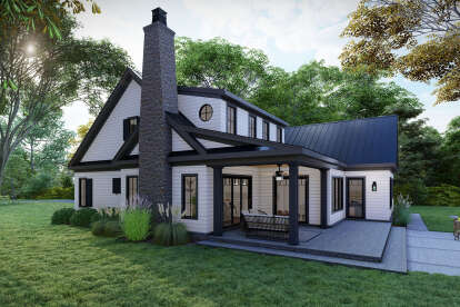 Cottage House Plan #8687-00014 Elevation Photo
