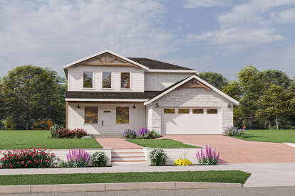 House Plan House Plan #27972 Front Elevation 