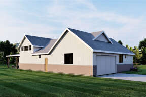 Craftsman House Plan #6422-00001 Elevation Photo