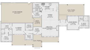 Main Floor  for House Plan #6422-00001