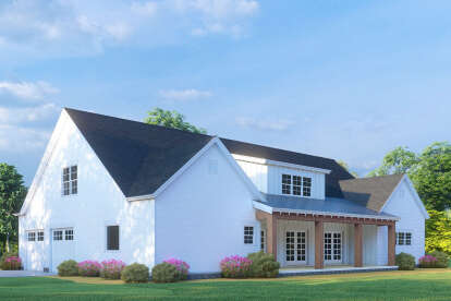 Modern Farmhouse House Plan #8318-00299 Elevation Photo