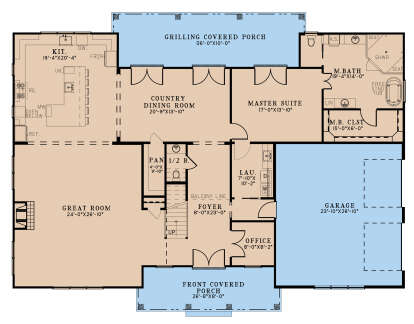 Main Floor  for House Plan #8318-00299