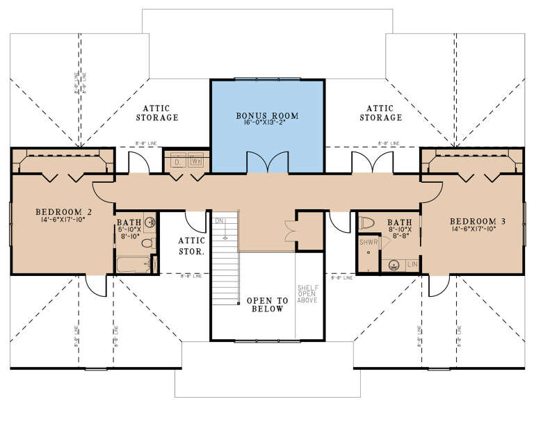 House Plan House Plan #27975 Drawing 2