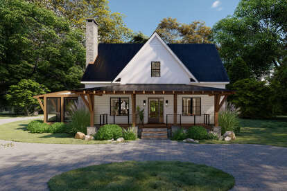 Craftsman House Plan #8687-00015 Elevation Photo