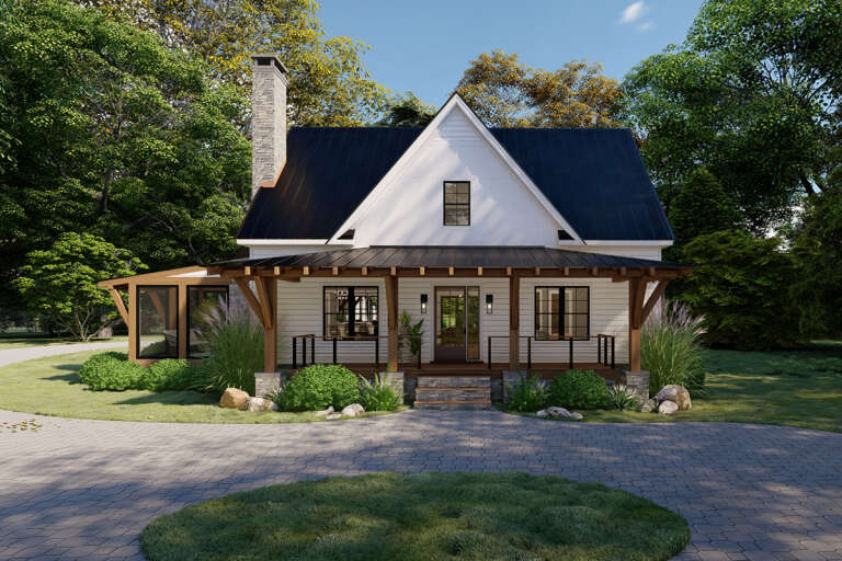 House Plan House Plan #27976 Front Elevation 