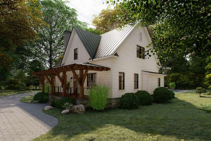 Craftsman House Plan #8687-00015 Elevation Photo