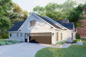 Modern Farmhouse House Plan #8687-00016 Elevation Photo