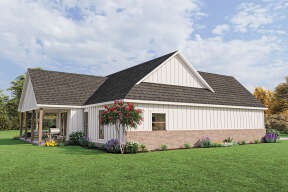 Modern Farmhouse House Plan #4534-00087 Elevation Photo