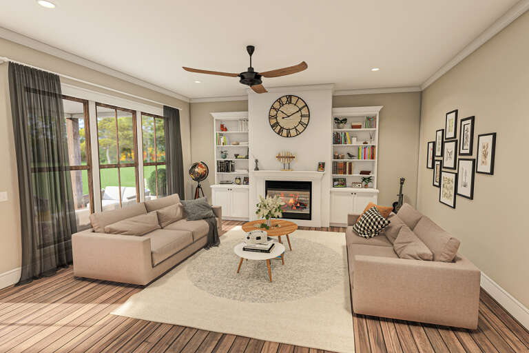 Modern Farmhouse House Plan #4534-00087 Additional Photo