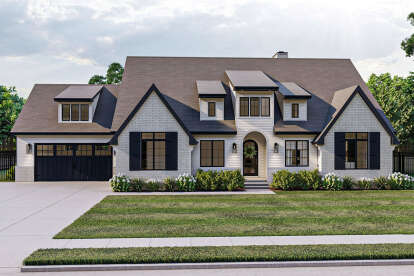 European House Plan #963-00690 Elevation Photo