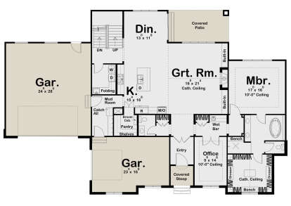 House Plan House Plan #27979 Drawing 1