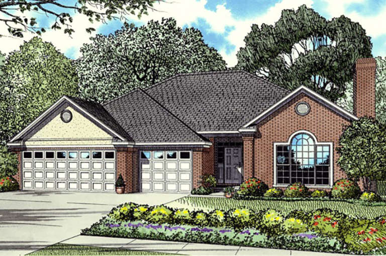 House Plan House Plan #2798 Front Elevation 