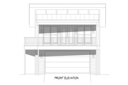 Modern House Plan #940-00656 Elevation Photo