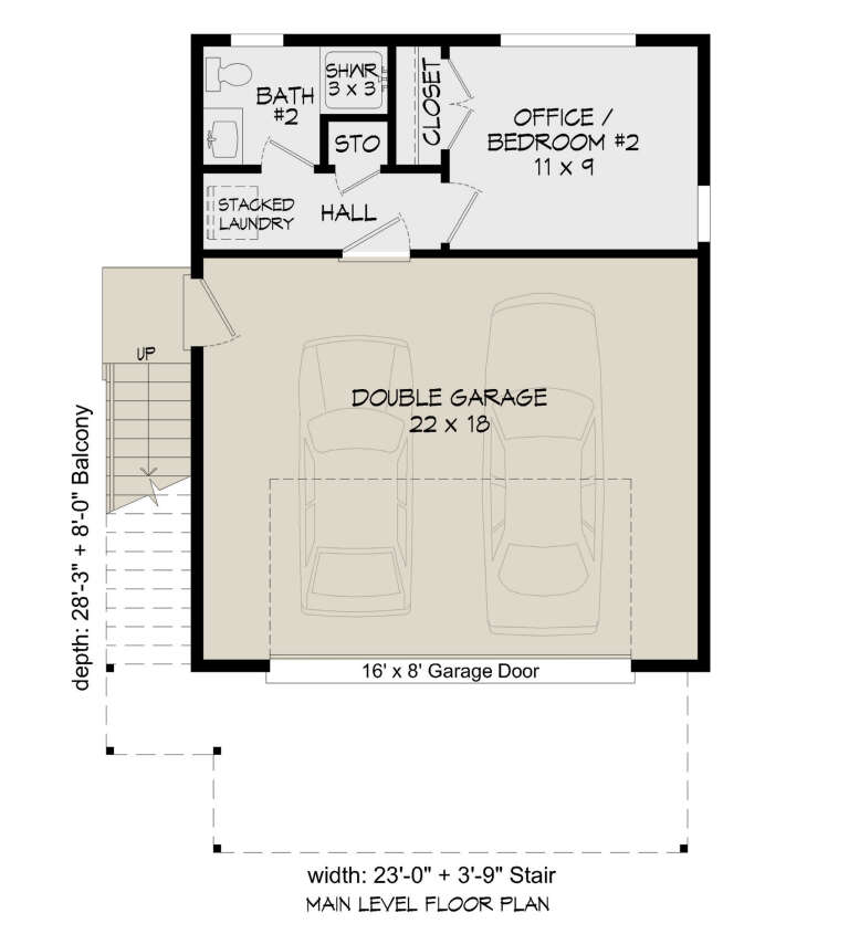 House Plan House Plan #27981 Drawing 1