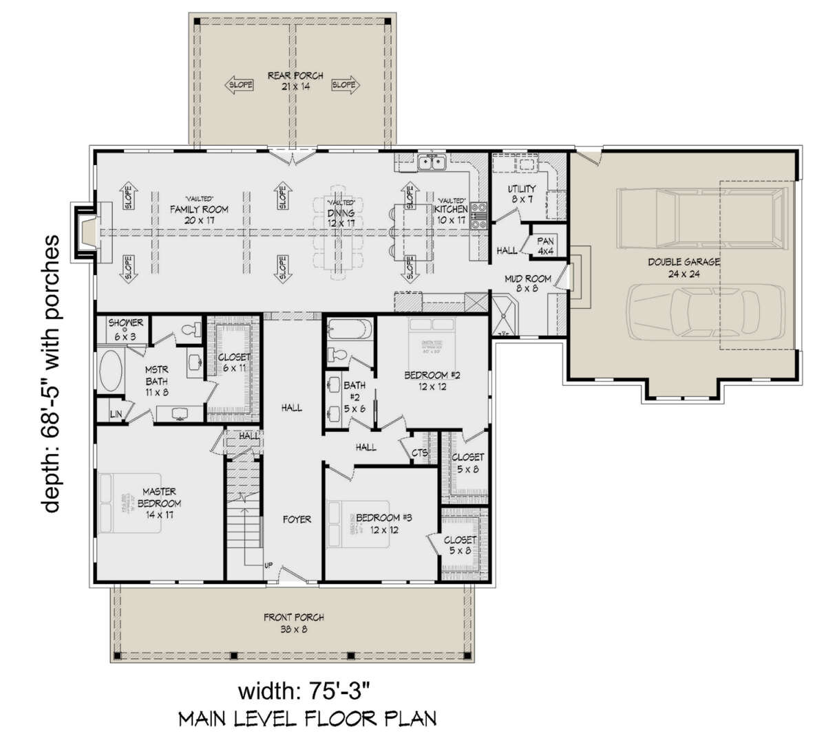Main Floor  for House Plan #940-00657