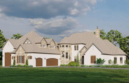 House Plan House Plan #27984 Angled Front Elevation