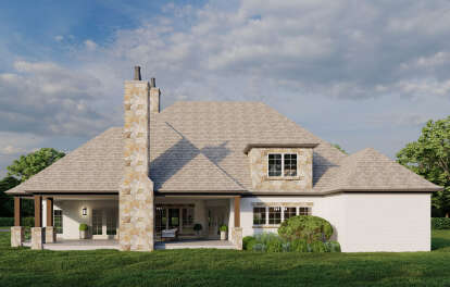 European House Plan #8318-00300 Elevation Photo