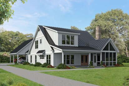 Modern Farmhouse House Plan #940-00659 Elevation Photo