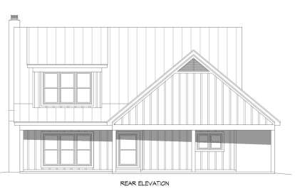 Modern Farmhouse House Plan #940-00659 Elevation Photo