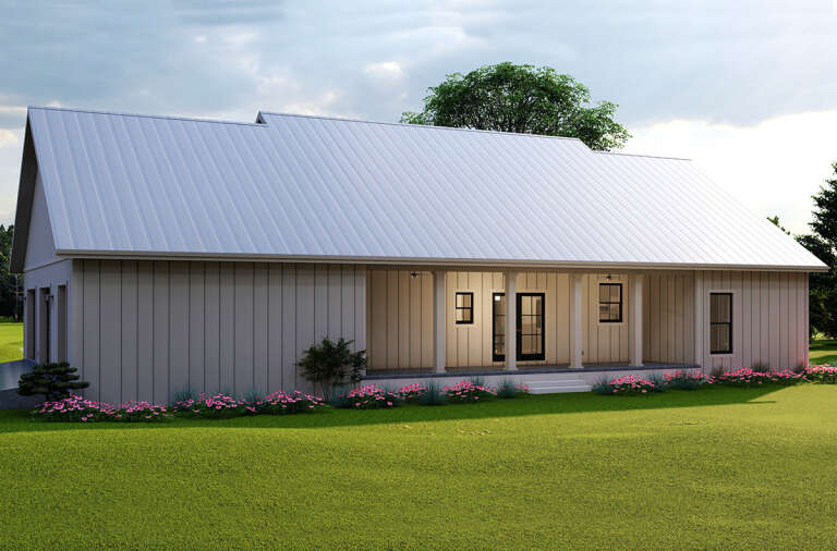 Modern Farmhouse House Plan #1776-00126 Elevation Photo