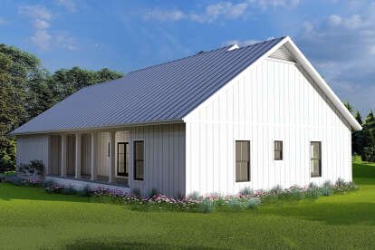 Modern Farmhouse House Plan #1776-00126 Elevation Photo