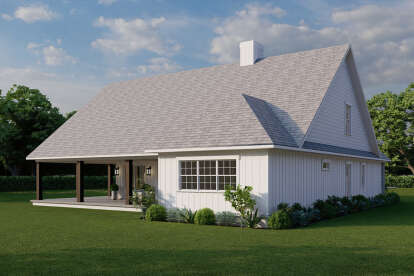 Modern Farmhouse House Plan #8318-00301 Elevation Photo