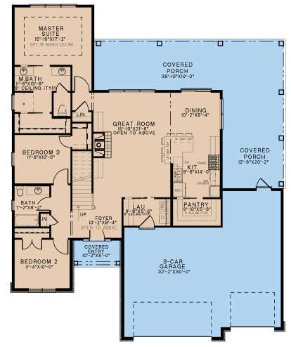 House Plan House Plan #27987 Drawing 1