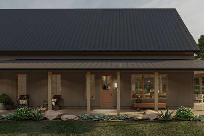 Barn House Plan #963-00692 Elevation Photo