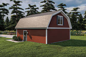 Barn House Plan #963-00693 Elevation Photo