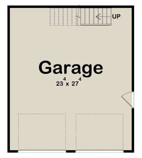 Garage Floor for House Plan #963-00693
