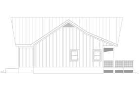 Cabin House Plan #940-00660 Elevation Photo