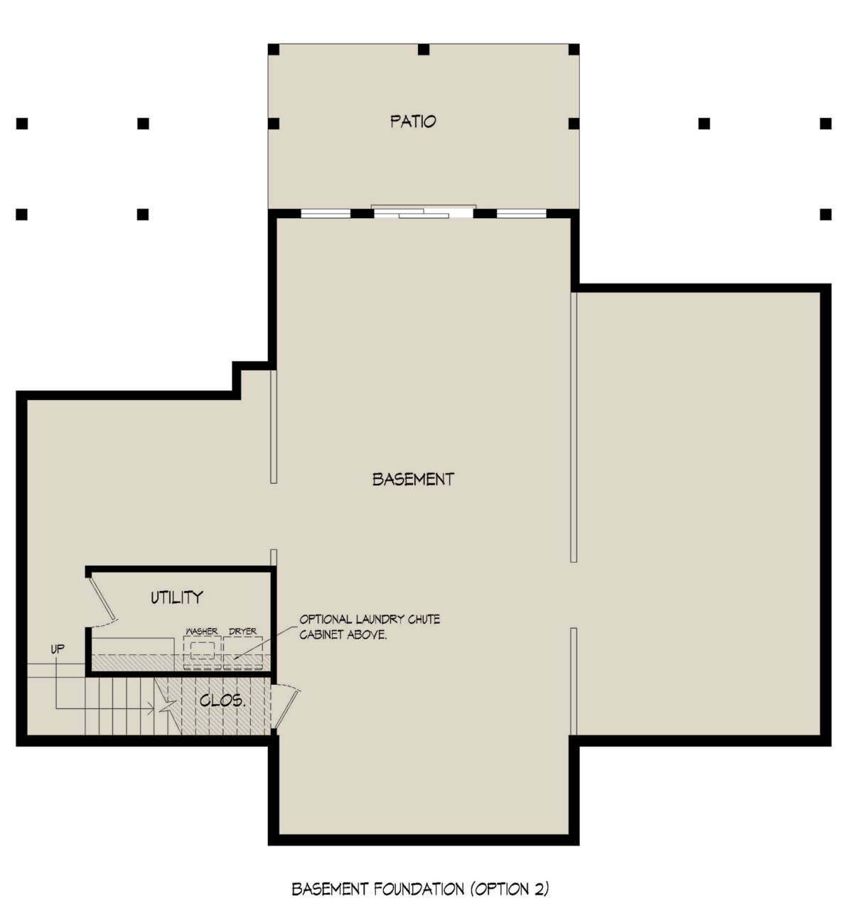 Basement for House Plan #940-00660