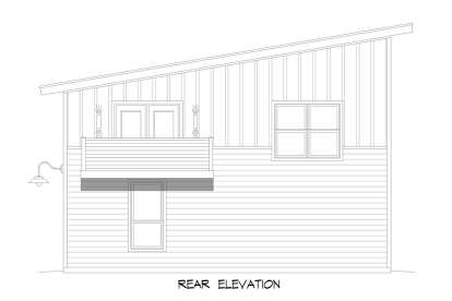 Modern House Plan #940-00662 Elevation Photo