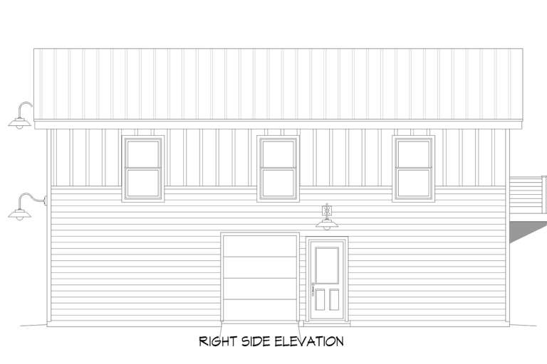 Modern House Plan #940-00662 Elevation Photo