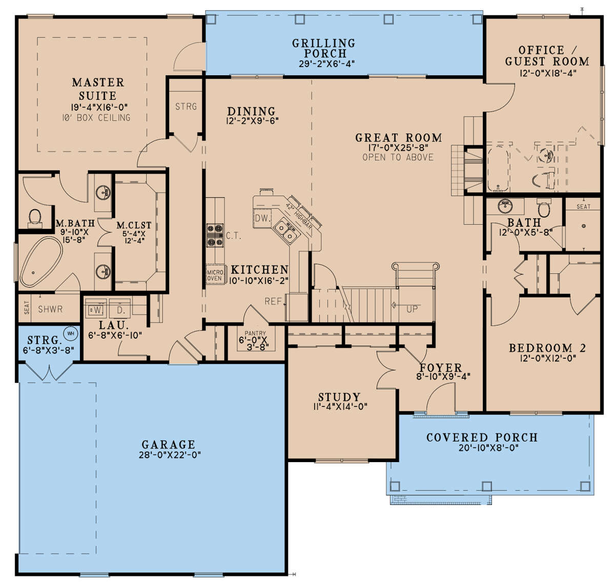 Main Floor  for House Plan #8318-00302