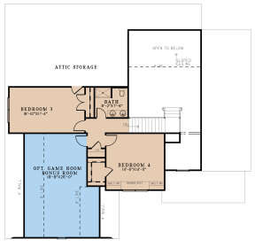 Second Floor for House Plan #8318-00302