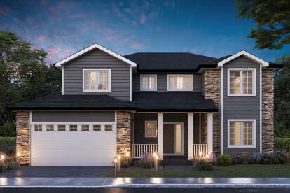 House Plan House Plan #27997 Front Elevation 