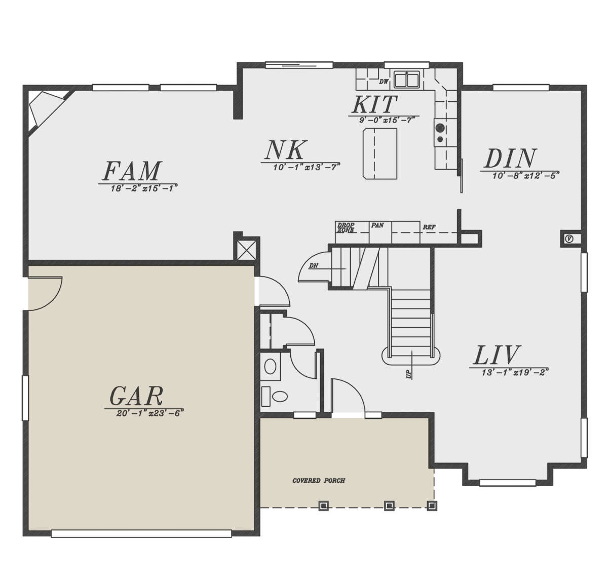 Main Floor  for House Plan #5244-00014
