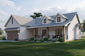 Modern Farmhouse House Plan #963-00694 Elevation Photo