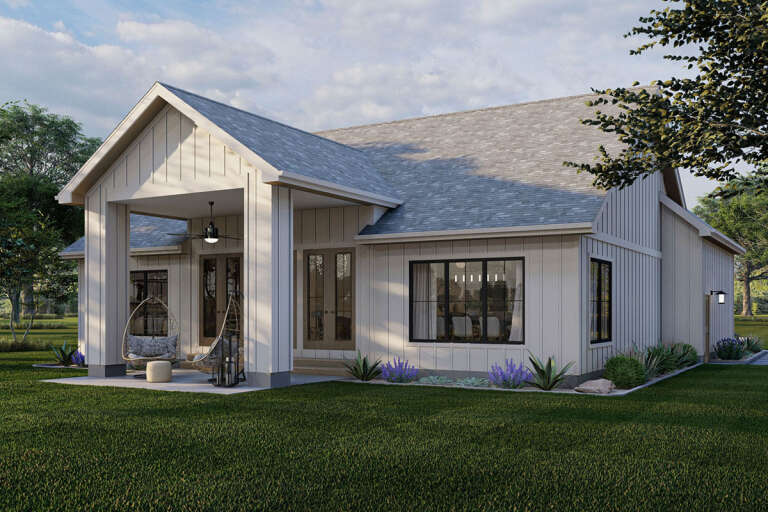 Modern Farmhouse House Plan #963-00694 Elevation Photo