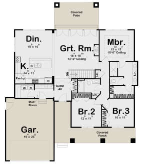 Main Floor  for House Plan #963-00694