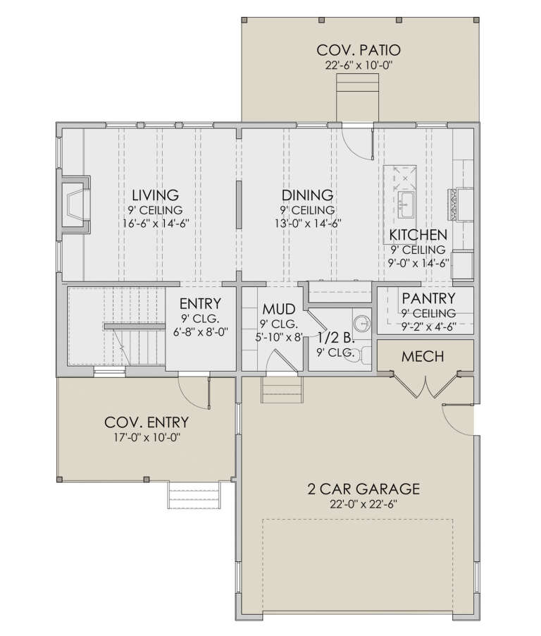 House Plan House Plan #27999 Drawing 1