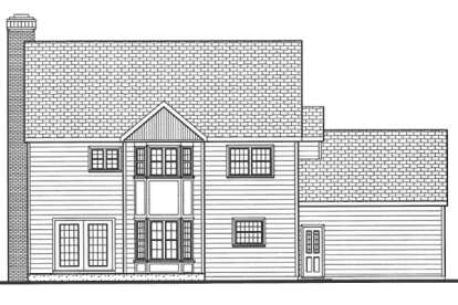 Southern House Plan #033-00065 Elevation Photo