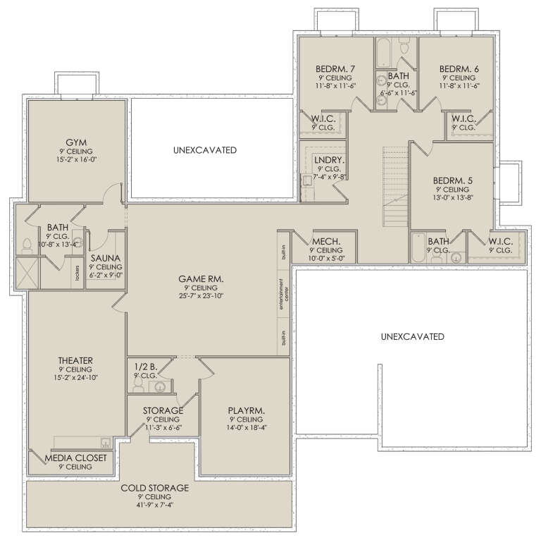 House Plan House Plan #28000 Drawing 4