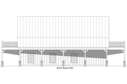 Barn House Plan #940-00663 Elevation Photo