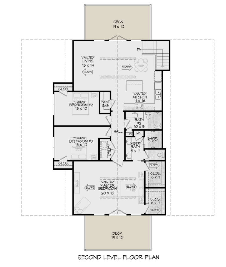 House Plan House Plan #28002 Drawing 2