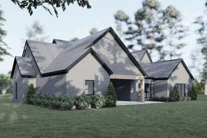 European House Plan #8318-00304 Elevation Photo