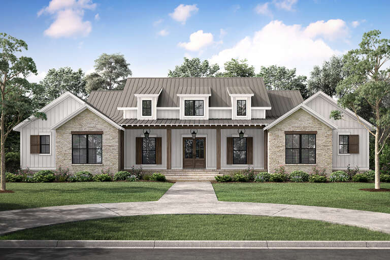 House Plan House Plan #28005 Front Elevation 